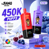 Bang Leader 450k 使い捨て VAPE 450000 パフ 15 in 1 フレーバー システム