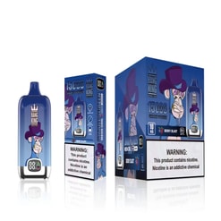 A Close-Up Of The Bang King Vape Device And Its Packaging, Labeled 
