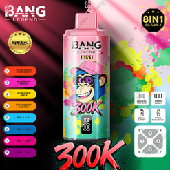Bang Legend 300K Flavors Of Disposable E-Cigarettes
