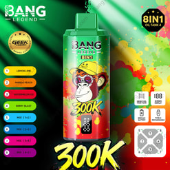 Bang Legend 300K Flavors Of Disposable E-Cigarettes