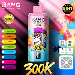 Bang Legend 300K Flavors Of Disposable E-Cigarettes
