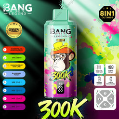 Bang Legend 300K Flavors Of Disposable E-Cigarettes