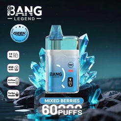 Bang Legend Mixed Berries Disposable Vape Flavor