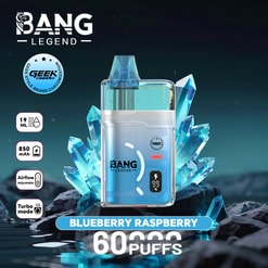 Bang Legend Blueberry Raspberry Disposable Vape Flavor
