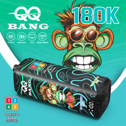 Qq Bang Ananas-Kokos-Einweg-Vape-Geschmack