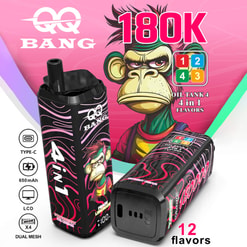 Qq Bang Himbeer-Wassermelone-Einweg-Vape-Geschmack