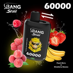 Bang Leader Peach Berry Disposable Vape Flavor