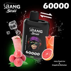 Bang Leader Juicy Peach Ice Disposable Vape Flavor