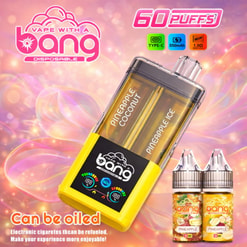 Bang Refillable Pineapple Coconut Disposable Vape Flavor