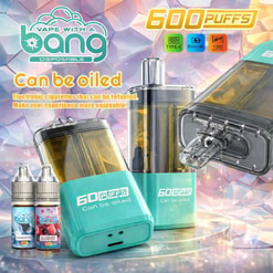 Bang Refillable Blueberry Ice Disposable Vape Flavor