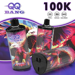 Qq Bang Grape Ice Wegwerp Vape-smaak