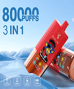 Promotional Image Featuring Bang De Vape Devices Highlighting Key Features Like 