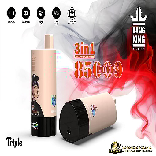 Bang King Triple 85000-85K 3-in-1 Einweg-Vape - Image 13