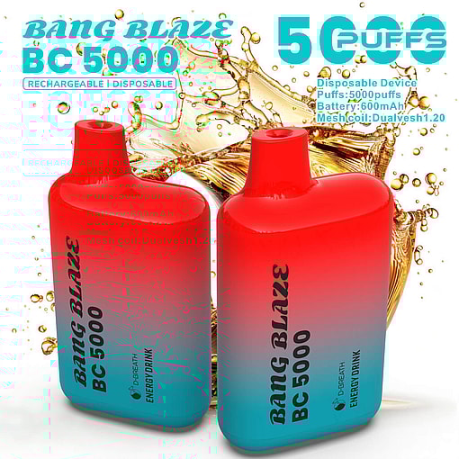 Bang Blaze Bc 5000 – 5K Puffs Lightweight Disposable Vape With Mesh Coil &Amp; Type-C Charging – Bild 7