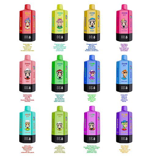 Bang Leader Stoll 300K – 6 フレーバー 300000 パフ付き使い捨て電子タバコ - 画像 (2)