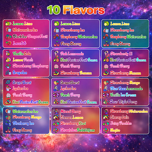 Bang King 250K Disposable Vape 250000 Puffs Rechargeable Four Flavors Device - Image 12