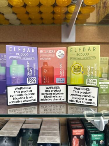 Elf BC5000 Disposable Vape Kit 5% Nicotine 24 Flavors photo review